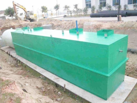 中建某建筑工地臨時一體式污水處理安裝項目